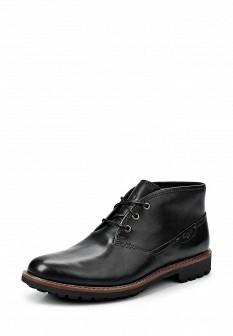 Ботинки Clarks, цвет: черный. Артикул: CL567AMCEN70. Clarks