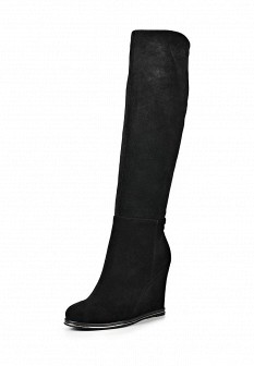Сапоги Just Couture, цвет: черный. Артикул: JU663AWDHO71. Женская обувь / Сапоги / Сапоги на танкетке