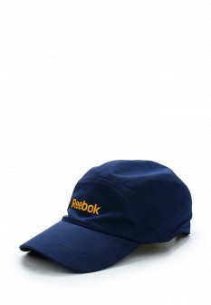 Бейсболка Reebok, цвет: синий. Артикул: RE160CUDXN99. Женские аксессуары / Головные уборы / Бейсболки и кепки